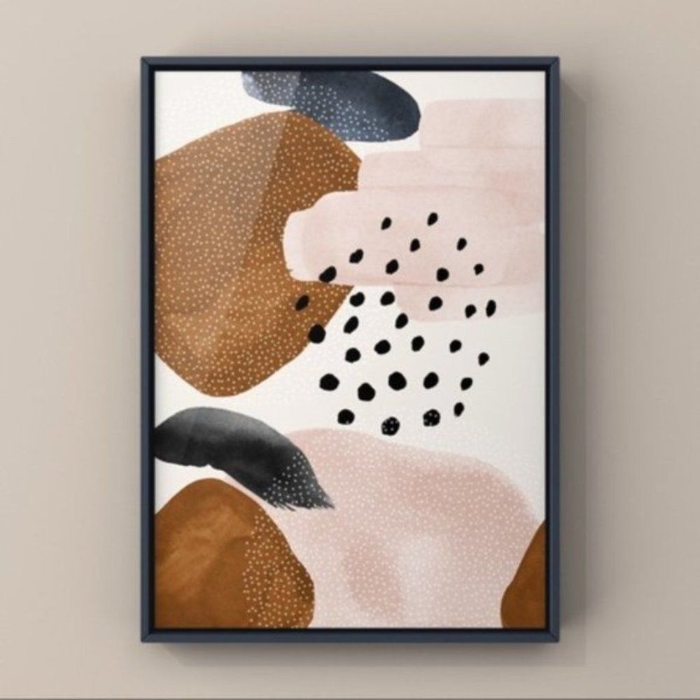 Modern minimalist boho abstract wall art print